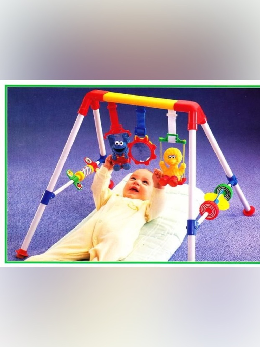 Vintage Tyco Sesame Street Baby Play Gym
1994 Cookie Monster Big Bird - Picture 10 of 10